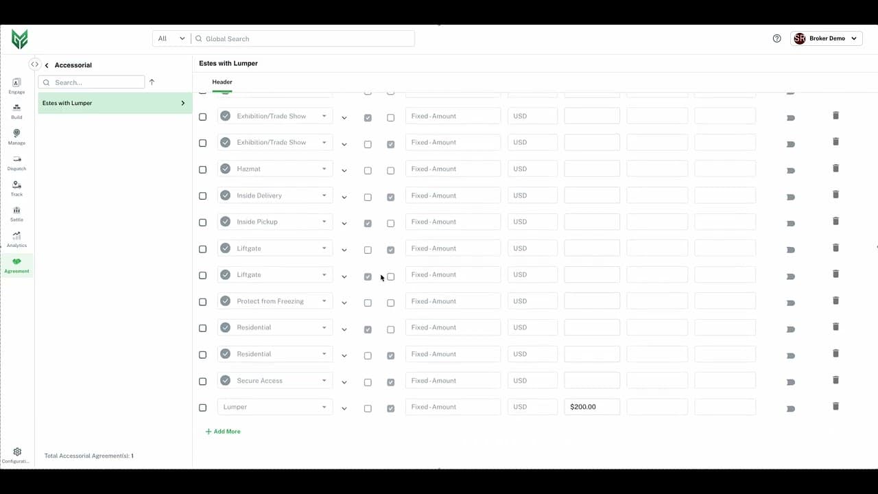 Rate Overlay Feature Demo